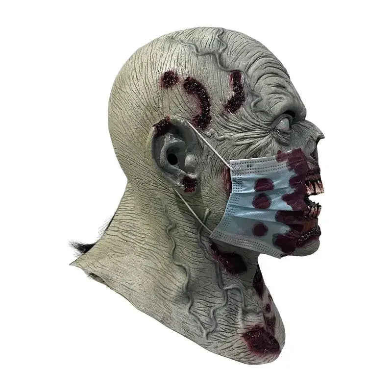 Zombie Halloween horror mask for cosplay and parties