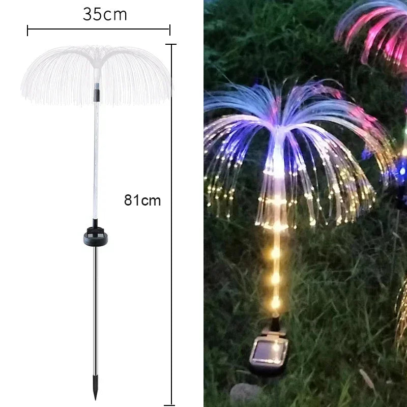 Solar Christmas garden pathway lights for outdoor decor