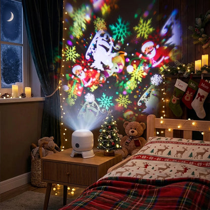 22-pattern rotating LED Christmas projector light