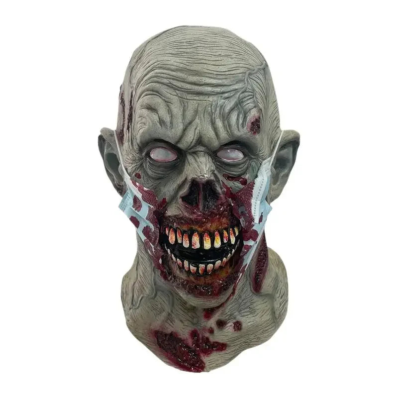 Zombie Halloween horror mask for cosplay and parties
