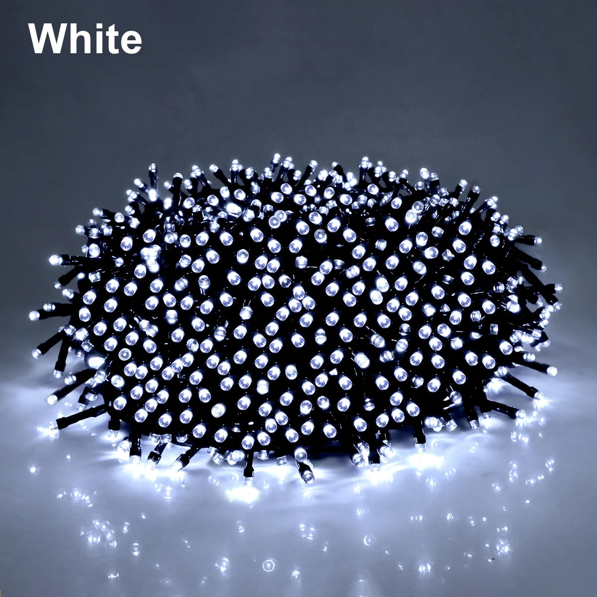 Waterproof outdoor Christmas string lights for garden and yard