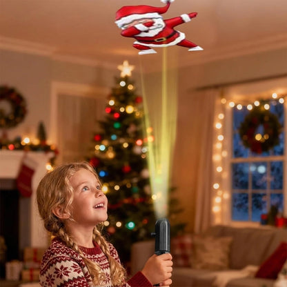 Flexible Christmas snow and Santa projection lights