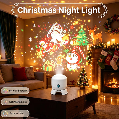 22-pattern rotating LED Christmas projector light