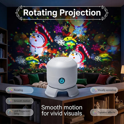 22-pattern rotating LED Christmas projector light