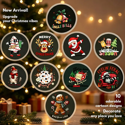 Flexible Christmas snow and Santa projection lights