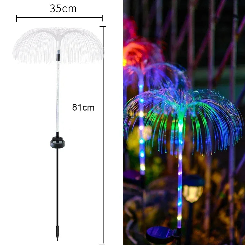 Solar Christmas garden pathway lights for outdoor decor