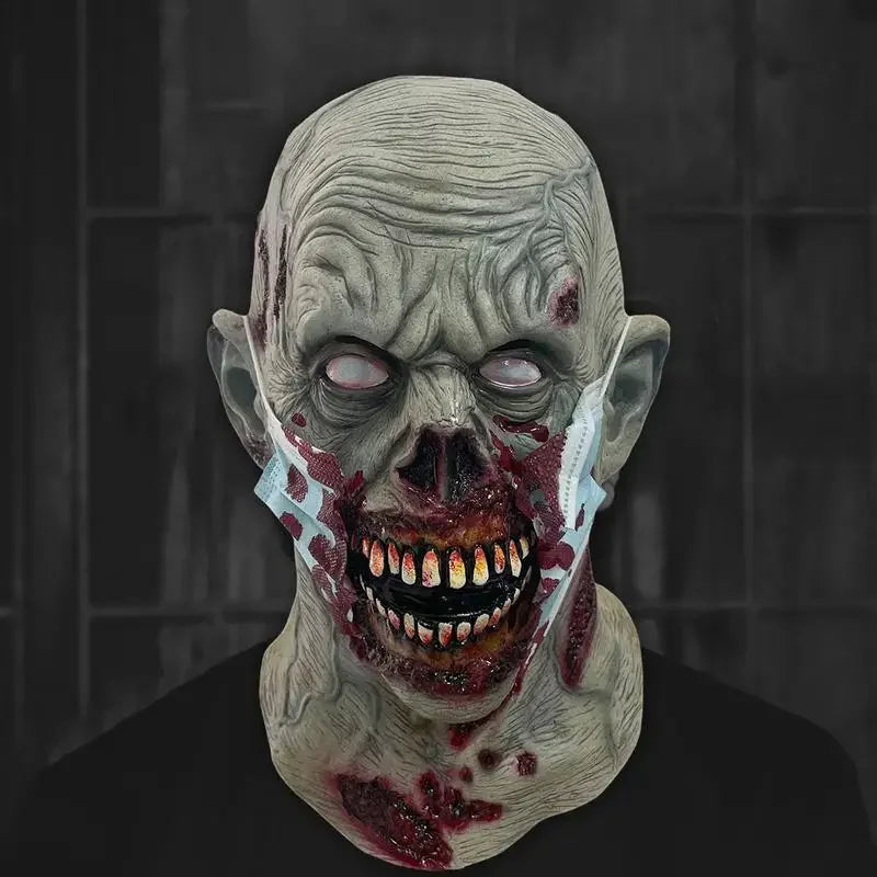 Zombie Halloween horror mask for cosplay and parties
