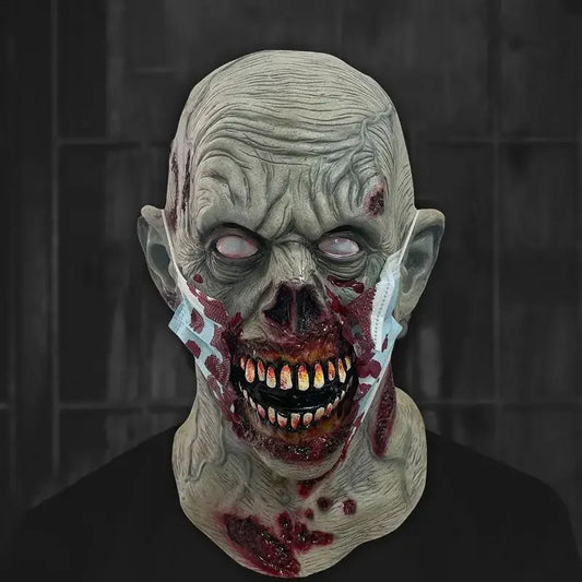 Zombie Halloween horror mask for cosplay and parties