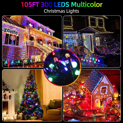 Waterproof Outdoor Christmas String Lights for Garden & Yard